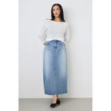 デニムロングスカート | AZUL BY MOUSSY | 詳細画像16