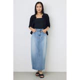 デニムロングスカート | AZUL BY MOUSSY | 詳細画像17
