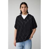 スカシアミレイヤードニット | AZUL BY MOUSSY | 詳細画像3