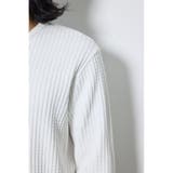 ヘビーワッフルVネックトップス | AZUL BY MOUSSY | 詳細画像10 
