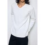 ヘビーワッフルVネックトップス | AZUL BY MOUSSY | 詳細画像4 