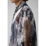 シアー総柄長袖シャツ | AZUL BY MOUSSY | 詳細画像8