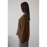 シャギー起毛ニットカーディガン | AZUL BY MOUSSY | 詳細画像16 