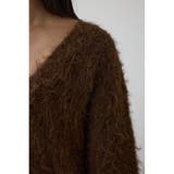 シャギー起毛ニットカーディガン | AZUL BY MOUSSY | 詳細画像19 