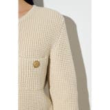 クルーネックツイードライクニットジャケット | AZUL BY MOUSSY | 詳細画像11 