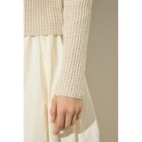 クルーネックツイードライクニットジャケット | AZUL BY MOUSSY | 詳細画像12 