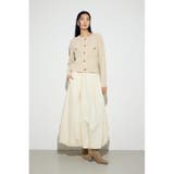 クルーネックツイードライクニットジャケット | AZUL BY MOUSSY | 詳細画像5 