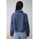 ラメツイードショートジャケット | AZUL BY MOUSSY | 詳細画像30