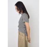 ミニボーダーTシャツ | AZUL BY MOUSSY | 詳細画像4 