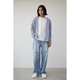 SHEER CUT TOPPER | AZUL BY MOUSSY | 詳細画像14 