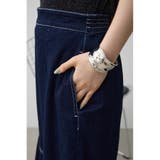 カシュクールフレアマーメードデニムスカート | AZUL BY MOUSSY | 詳細画像21 