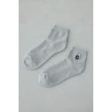 ワンポイント刺繍アンクルソックス | AZUL BY MOUSSY | 詳細画像9 