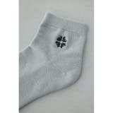 ワンポイント刺繍アンクルソックス | AZUL BY MOUSSY | 詳細画像10 