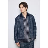 シャイニ-デニムブルゾン | AZUL BY MOUSSY | 詳細画像1