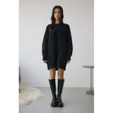 ラメシャギーニットワンピース | AZUL BY MOUSSY | 詳細画像4