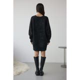 ラメシャギーニットワンピース | AZUL BY MOUSSY | 詳細画像6