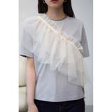 IVOY3 | フリルビスチェセットTシャツ | AZUL BY MOUSSY