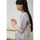 フリルビスチェセットTシャツ | AZUL BY MOUSSY | 詳細画像1