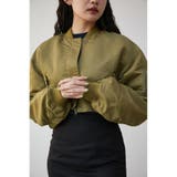 KHA | BACK TUCK VOLUME SHORT MA-1 | AZUL BY MOUSSY