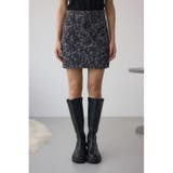 AZUL DENIM 起毛ツイルレオパードミニ | AZUL BY MOUSSY | 詳細画像6 