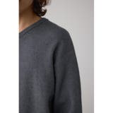 スムースニットVネックトップス | AZUL BY MOUSSY | 詳細画像31 
