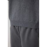 スムースニットVネックトップス | AZUL BY MOUSSY | 詳細画像33 