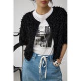 BLK | フェザーヤーンカーディガン | AZUL BY MOUSSY