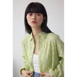 コットンレースクロップドシャツ | AZUL BY MOUSSY | 詳細画像21