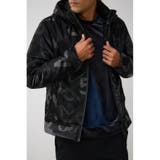 柄BLK5 | ネオライアン中綿ブルゾン | AZUL BY MOUSSY