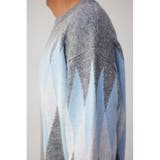 カラーアーガイルリラックスニット | AZUL BY MOUSSY | 詳細画像28