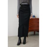 BLK | AZUL DENIM ハイウエストスカート | AZUL BY MOUSSY