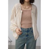 IVOY3 | ノーカラーシアーブルゾン | AZUL BY MOUSSY