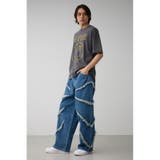 AZUL DENIMフリンジワイド | AZUL BY MOUSSY | 詳細画像13
