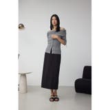 5分袖ギャザーオフショルニットトップス | AZUL BY MOUSSY | 詳細画像24 