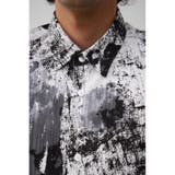 ウォーターカラーアブストラクトシャツ | AZUL BY MOUSSY | 詳細画像7