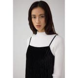 プリーツベロアキャミワンピース | AZUL BY MOUSSY | 詳細画像13