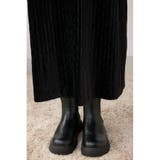 プリーツベロアキャミワンピース | AZUL BY MOUSSY | 詳細画像22