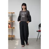 ボリュームスリーブドッキングTシャツ | AZUL BY MOUSSY | 詳細画像25 