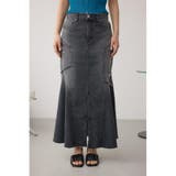 AZUL DENIM ダメージマーメイドスカート | AZUL BY MOUSSY | 詳細画像5