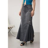 AZUL DENIM ダメージマーメイドスカート | AZUL BY MOUSSY | 詳細画像2