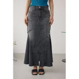 AZUL DENIM ダメージマーメイドスカート | AZUL BY MOUSSY | 詳細画像5