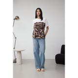 スカーフドッキングトップス | AZUL BY MOUSSY | 詳細画像16 