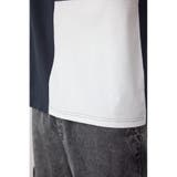 パネルスウィッチングTシャツ | AZUL BY MOUSSY | 詳細画像22 