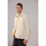 O/WHT1 | コットンリネン1stブルゾン | AZUL BY MOUSSY