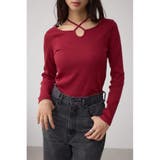 RED | チョーカータイトトップス | AZUL BY MOUSSY