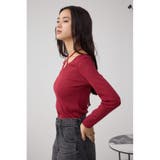 チョーカータイトトップス | AZUL BY MOUSSY | 詳細画像36 