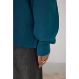 ポロカラーフォルムニットプルオーバー | AZUL BY MOUSSY | 詳細画像30 