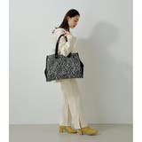LINEN LIKE BIG TOTE BAG | AZUL BY MOUSSY | 詳細画像20 