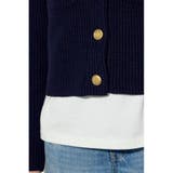 クルーネックツイードライクニットジャケット | AZUL BY MOUSSY | 詳細画像35 