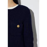 クルーネックツイードライクニットジャケット | AZUL BY MOUSSY | 詳細画像34 